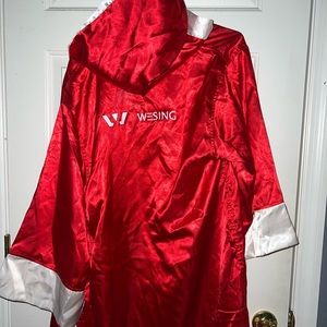 Silky boxing robe. Size m
